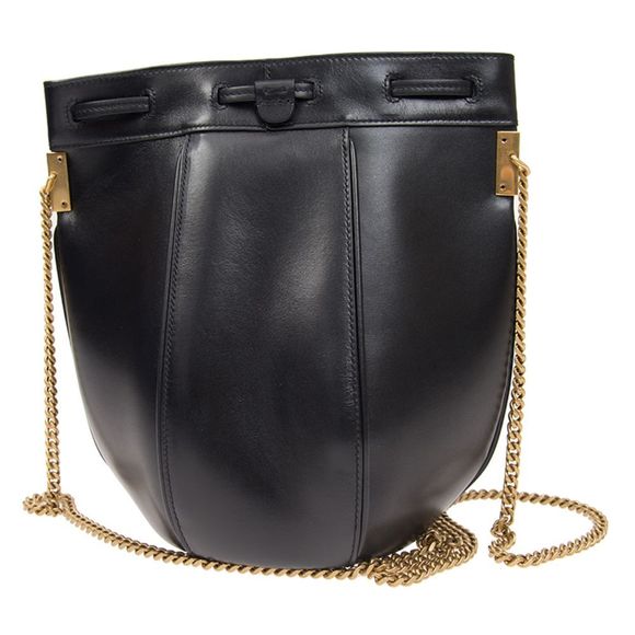 Saint Laurent Shoulder Bag Black Calf - Picture 3 of 5